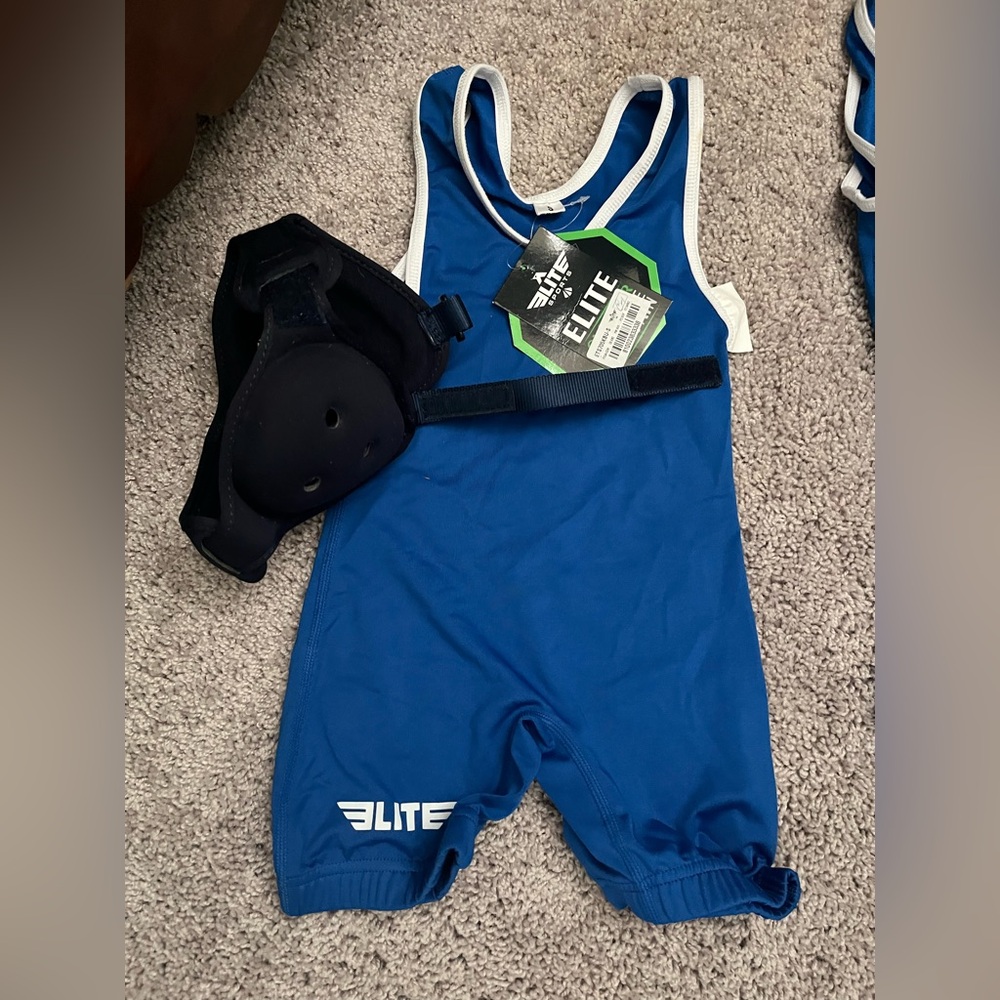 Blue Kids One Piece Bodysuit